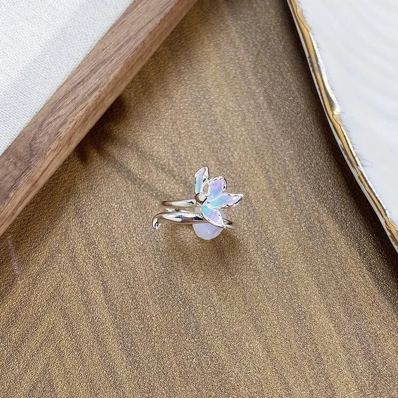 Adjustable copper insect ring with dripping oil finish in colours JZ2868A, JZ2872A, JZ2874A