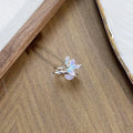 Adjustable copper insect ring with dripping oil finish in colours JZ2868A, JZ2872A, JZ2874A