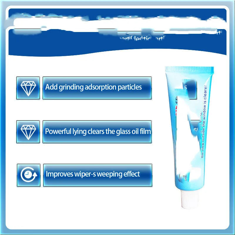 15 ml automotive glass anti-fog spray in English version foil sachet packaging