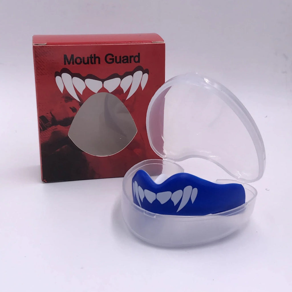 Adult boxing mouthguard with tooth socket design for martial arts protection