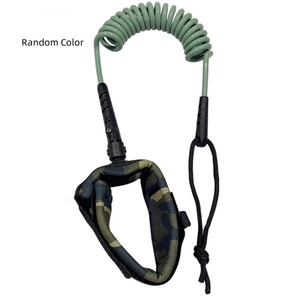 Surfboard hand holding rope for secure board transport with high elasticity