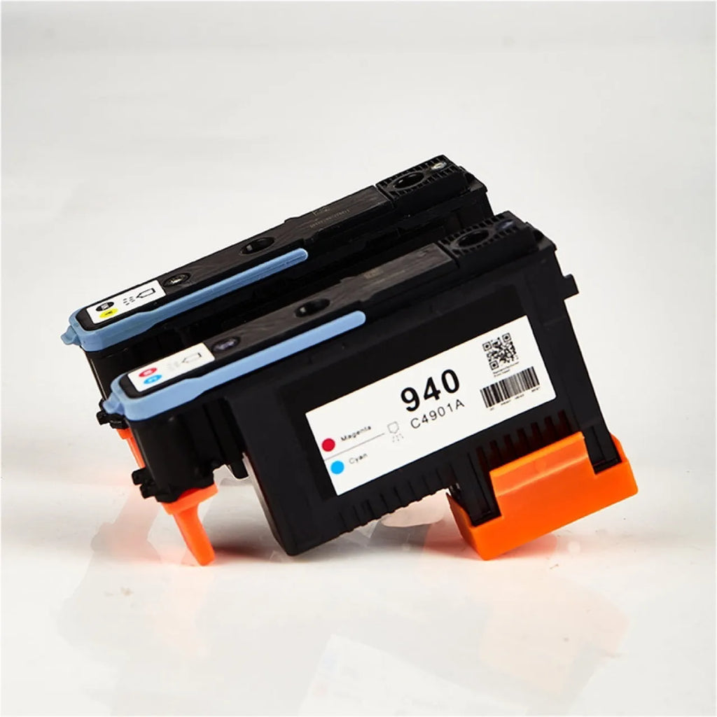 HP940 compatible printing nozzle for C4900A and C4901A cartridges, black and yellow.