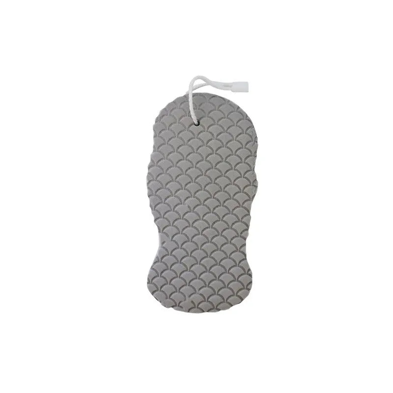 3D fish scale pattern bath sponge for body exfoliation in multiple colour options