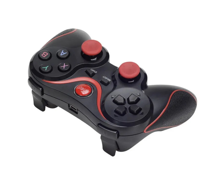 X3 upgraded Bluetooth wireless game controller for Android phones in black or white with optional accessories