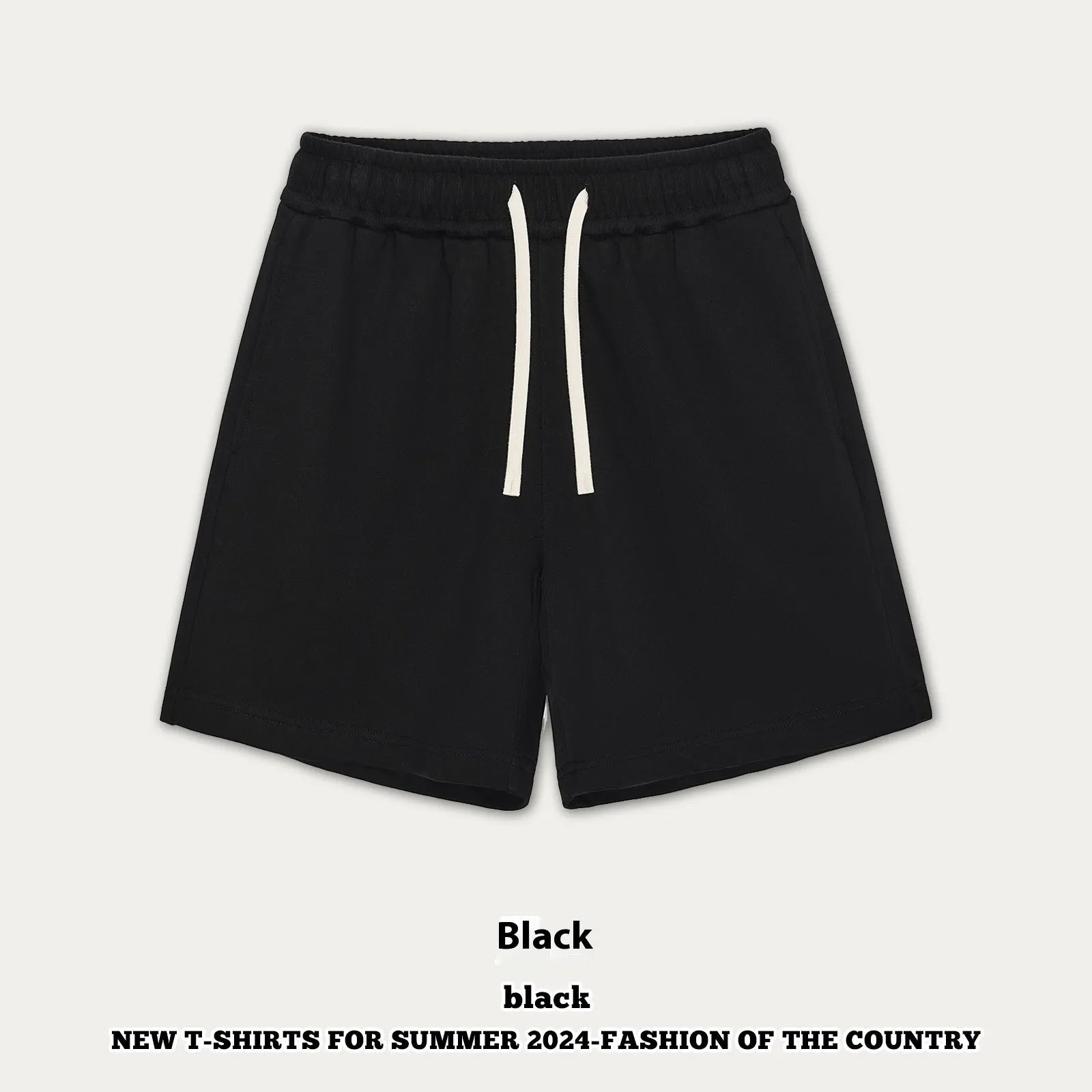 Loose-fit cotton denim shorts for baby or toddler in charcoal grey colour on a hanger.