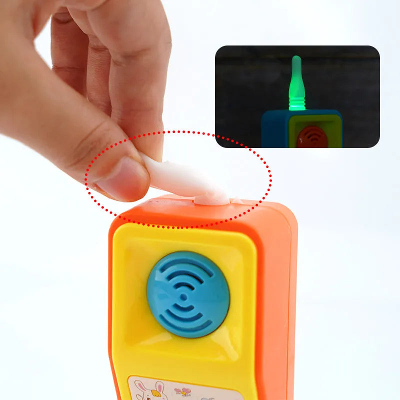 Children's educational sound and light toys with music cartoon animal themes for age 3+