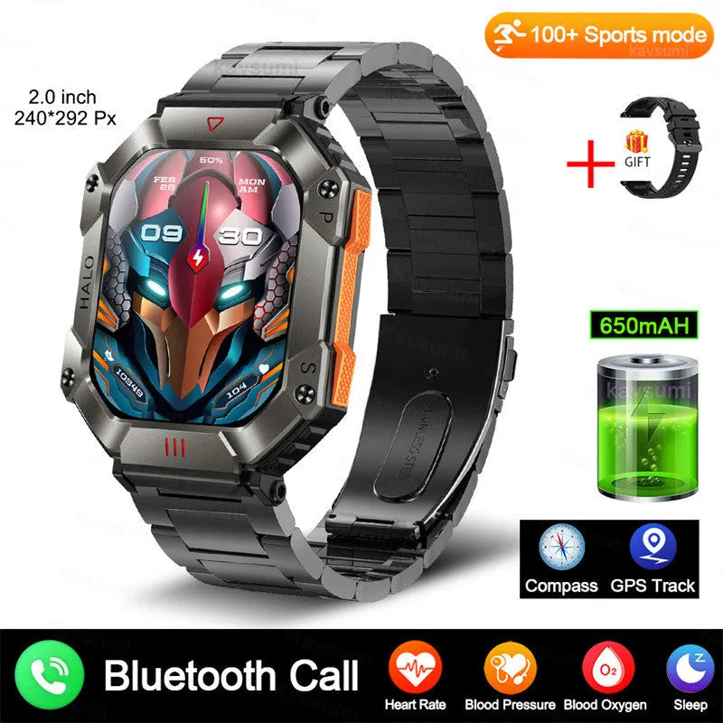 Android GPS smart watch for women with titanium case on a selection of different coloured straps.