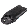 Black automotive crankcase ventilation filter for Ram trucks with Cummins 6.7L engine