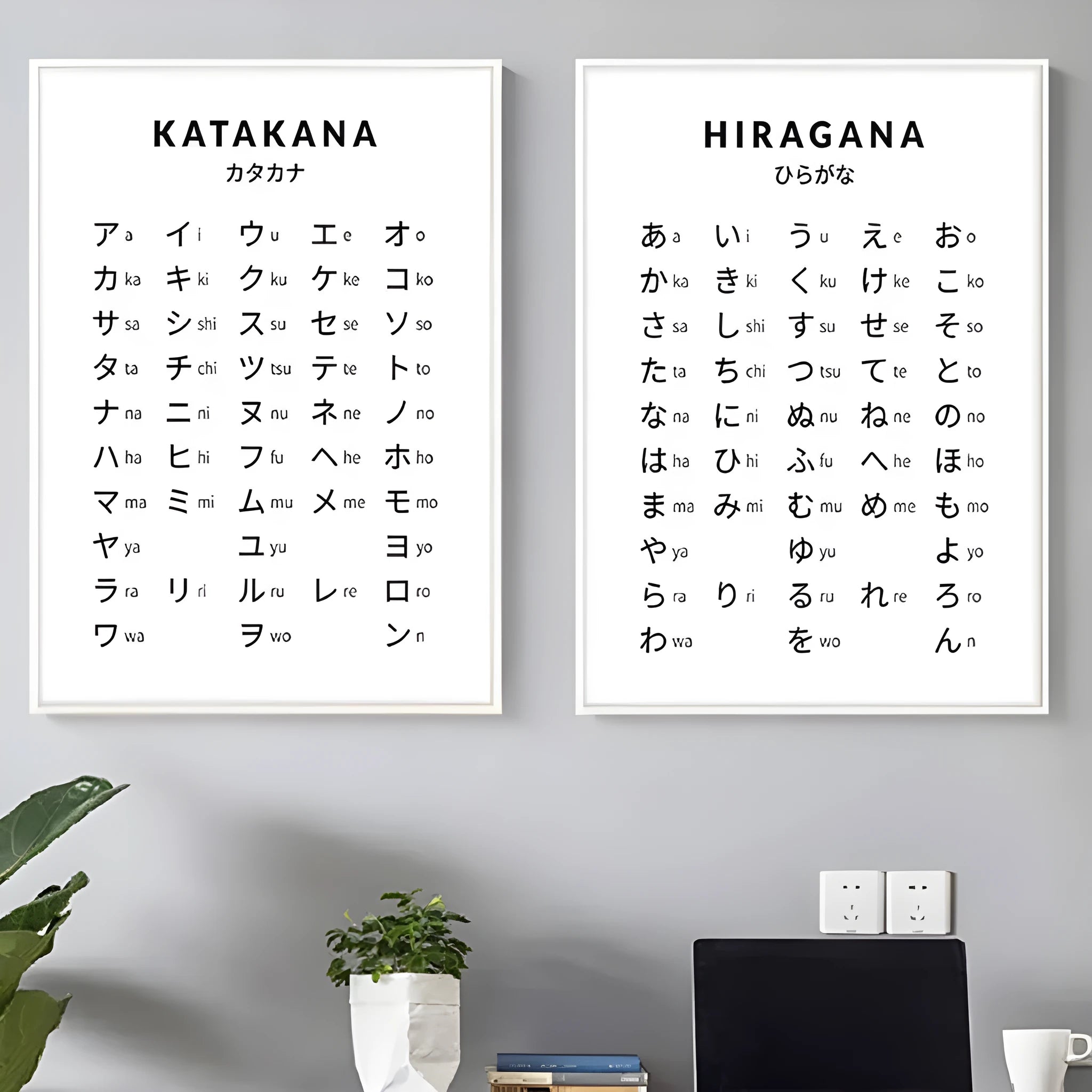 Personalised frameless canvas wall painting in modern style, shown in multiple size options for home decoration