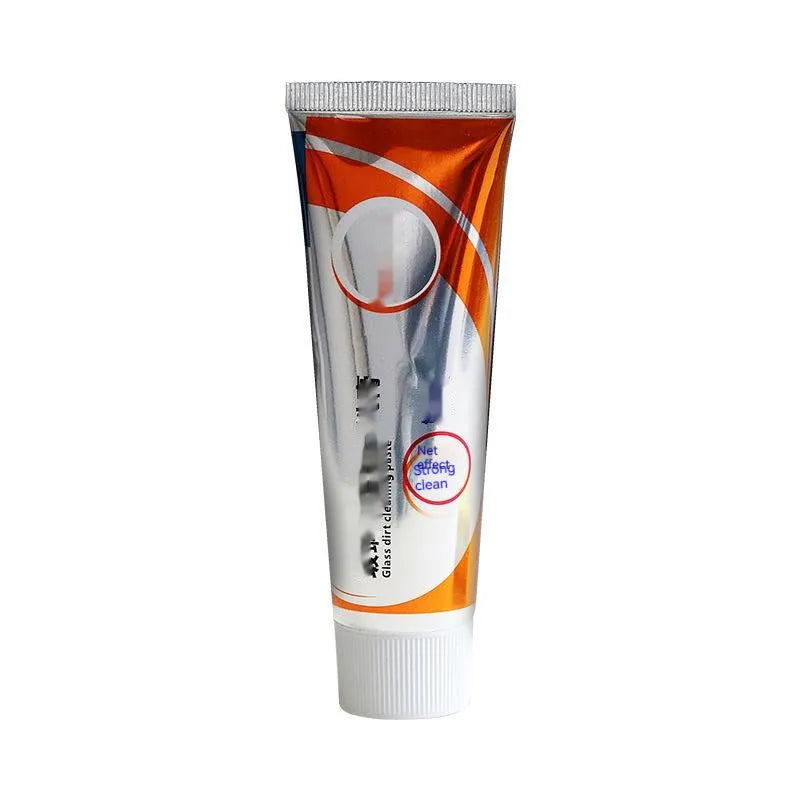 Car windscreen scavenging agent white paste in 65ml container for glass cleaning