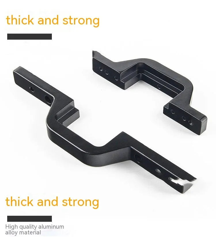 Black aluminium alloy LED reversing light bracket for Jeep Wrangler model TG-TG