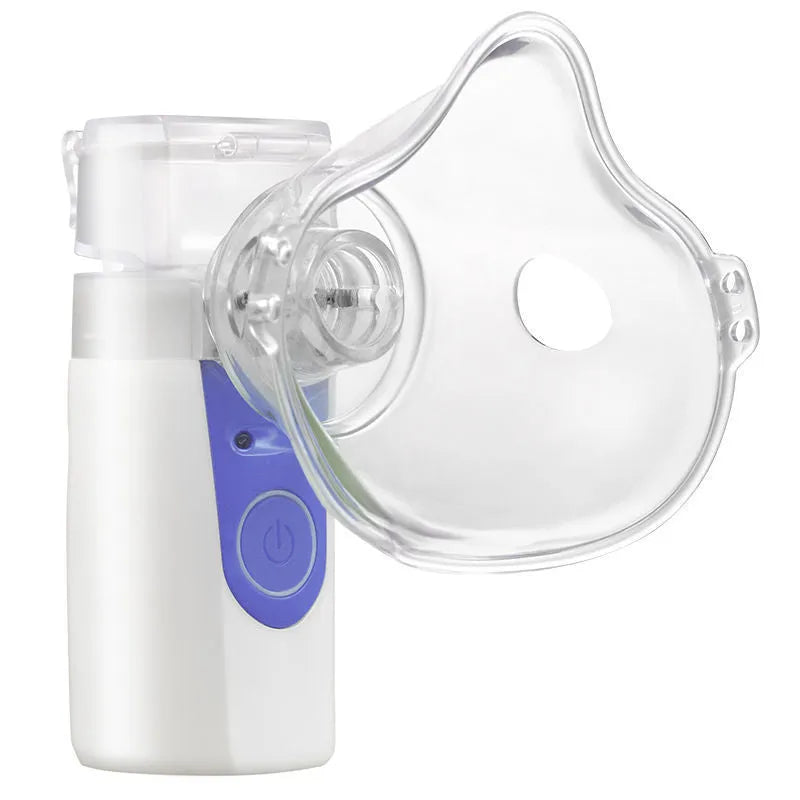 USB handheld columnar plastic nebuliser spray machine with built-in battery for household use
