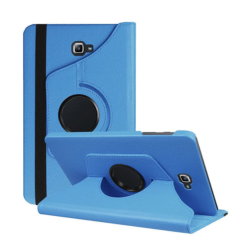 Rotating leather tablet case for Lenovo T-series models in multiple colour options