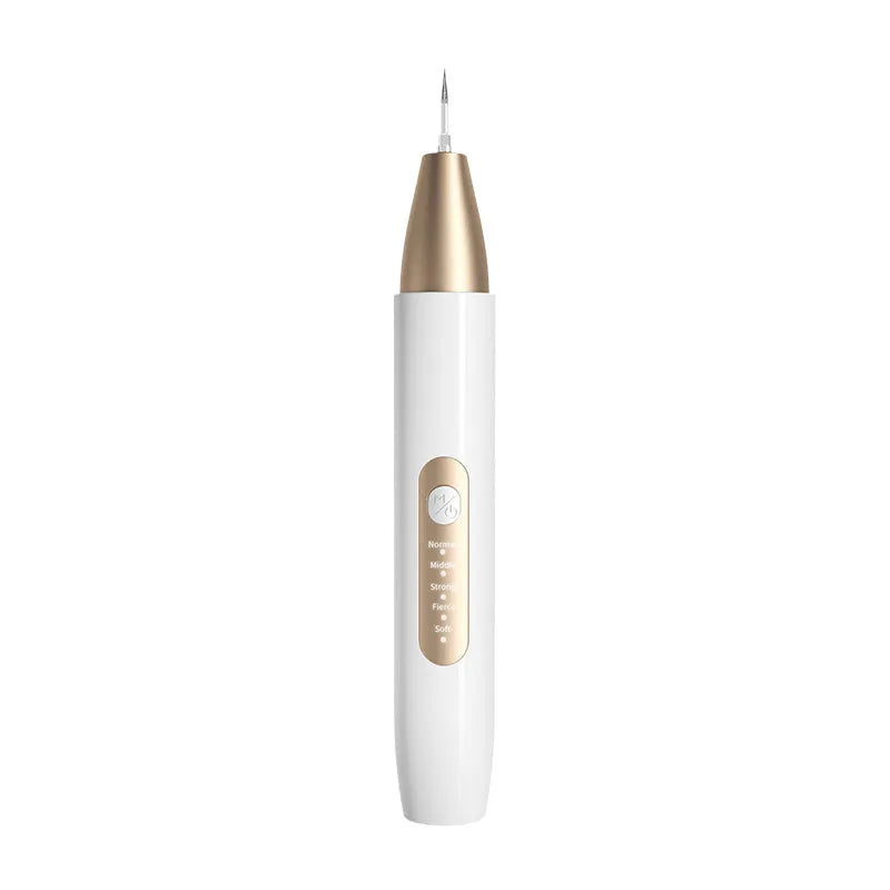 Gold ultrasonic dental cleaning device for removing tartar and teeth stains at home
