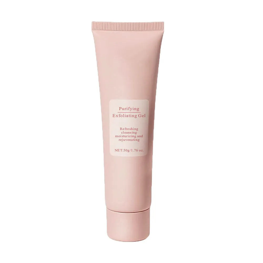 Moisturising facial exfoliating gel scrub 132g container suitable for all skin types