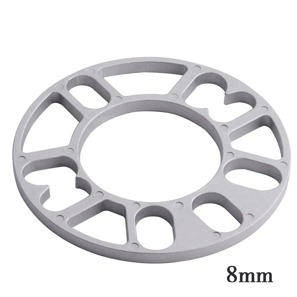 Automotive wheel hub widening gasket spacer for vehicle modification in multiple thickness options