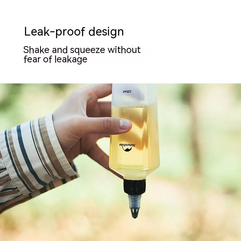 Naturehike six-piece portable outdoor seasoning bottle set in modern simplicity style.