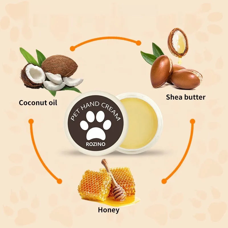 20g squeeze bottle of pet hand cream lotion for dogs and cats.