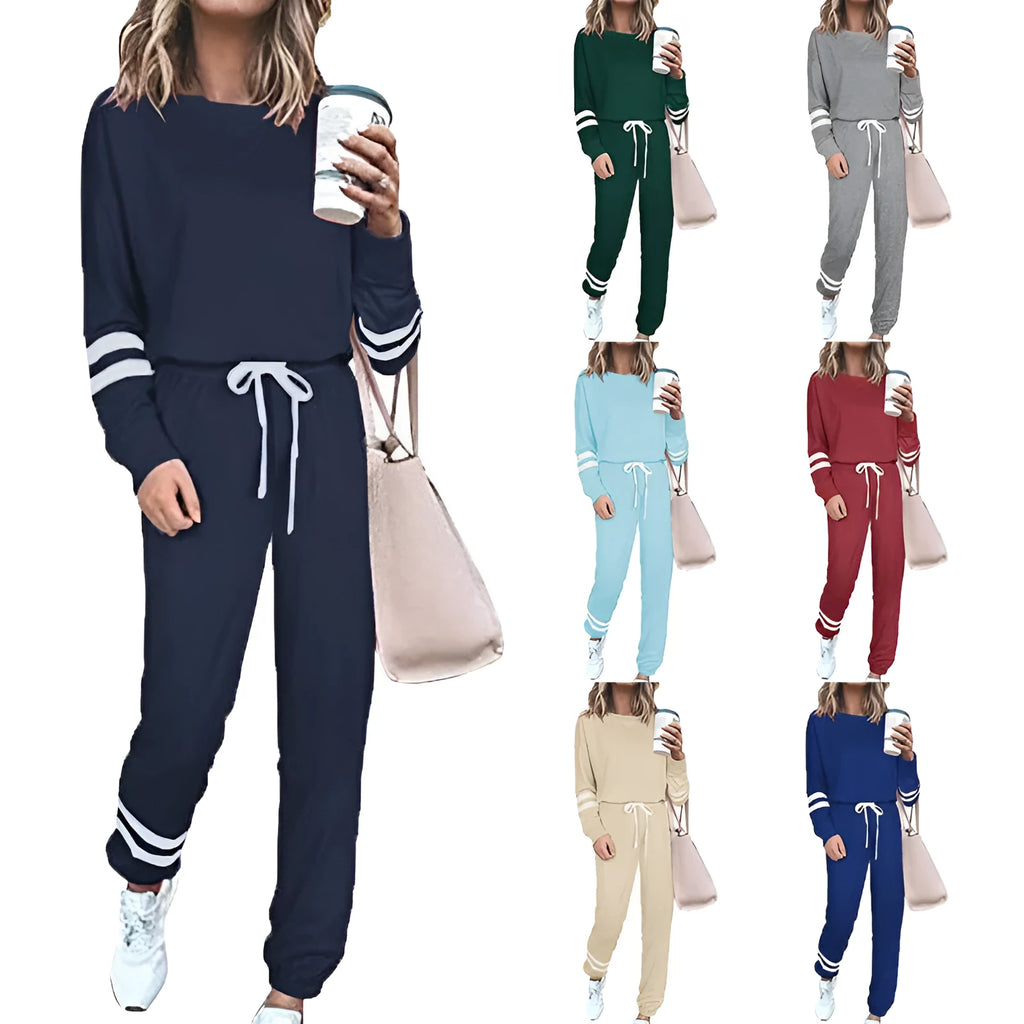 Women's plus size casual suit set in cotton blend fabric, half sleeves, available in eight solid colours