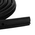 Black rubber sliding door seal for Toyota Hiace high roof 2005 model in 5 metre length