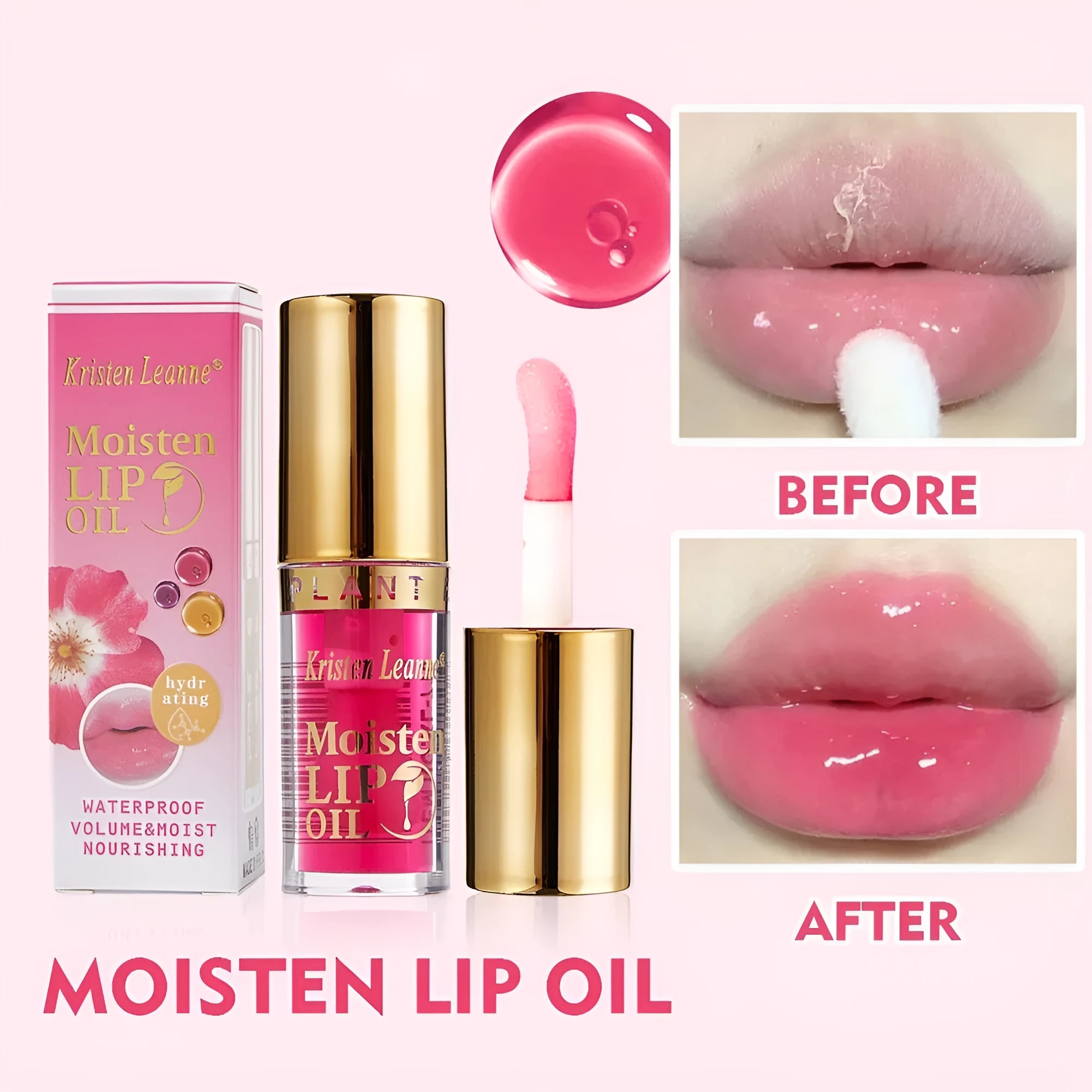Lock water moisturising lipstick in 3ml size with colour selection options