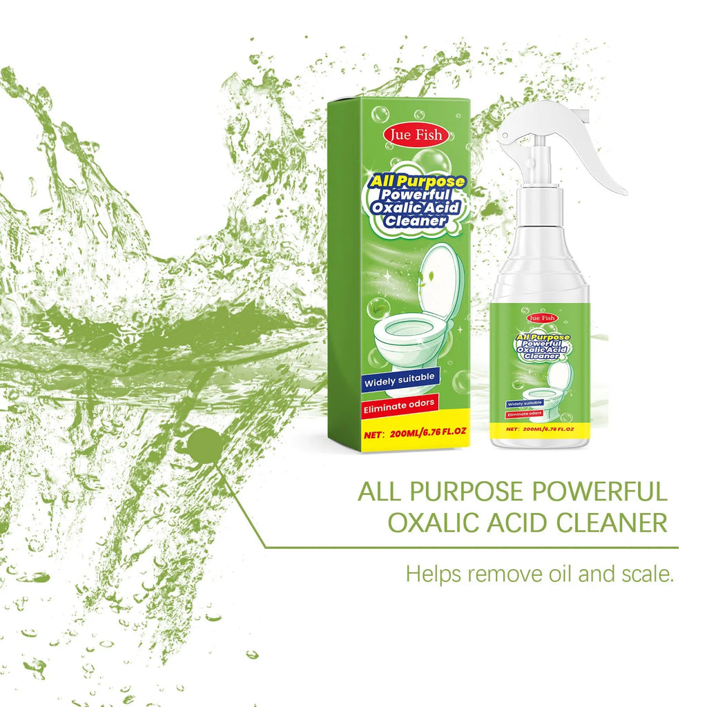 200ml multi-functional household grease cleaning spray bottle measuring 5.5x13.6cm