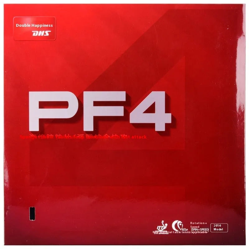 Fast Attack Sticky PF450 table tennis racket with anti-rubber in red or black, thick or medium thick options