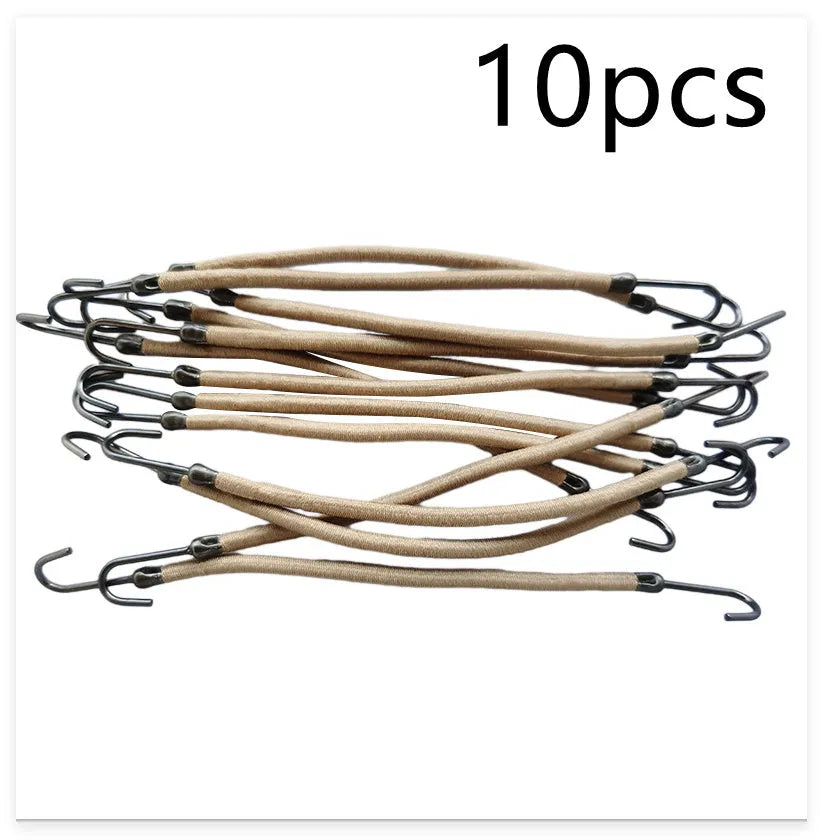 Double hook hair styling tool for wigs and hair extensions in solid colour