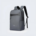 Graphite grey USB business backpack made from Oxford cloth with below 20L capacity
