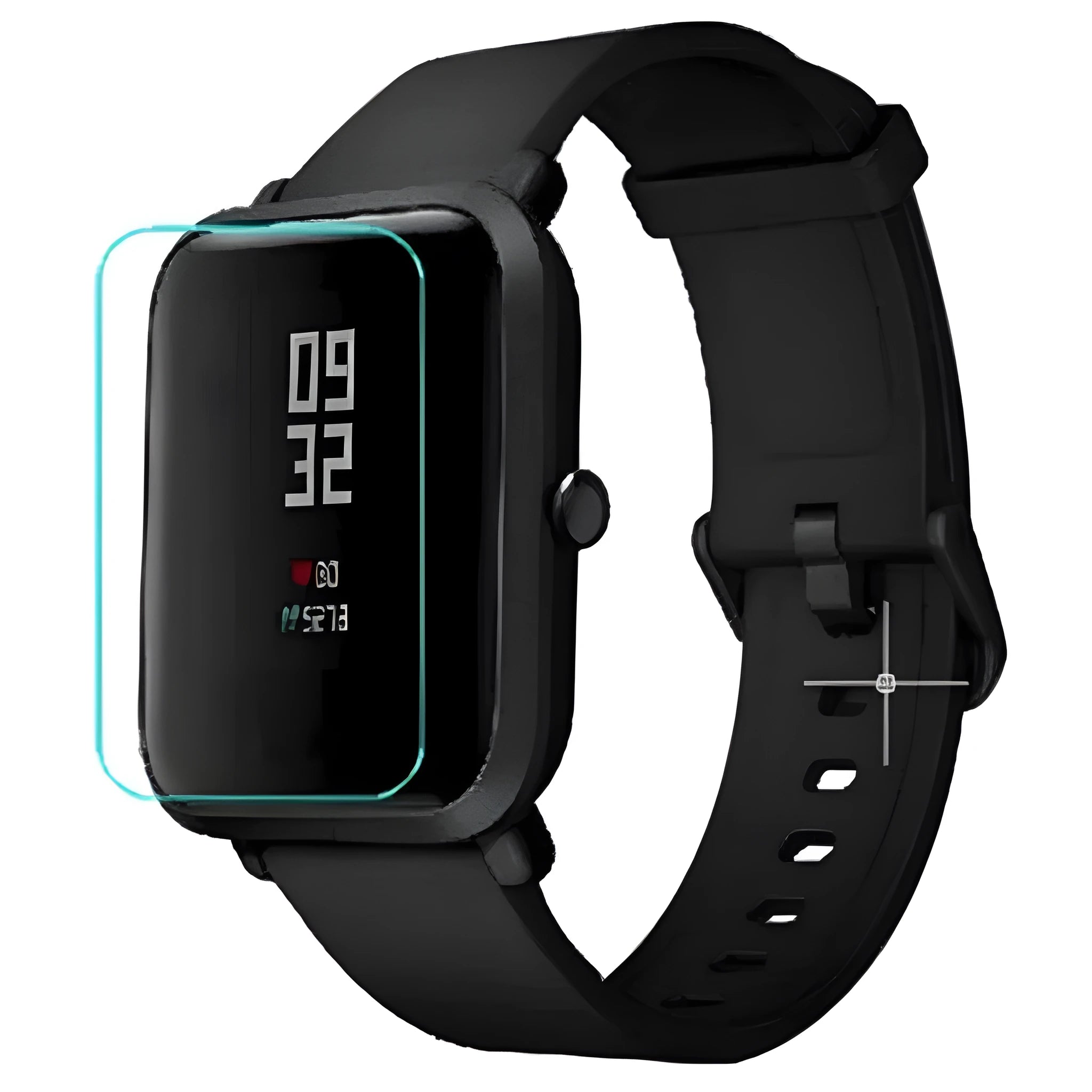 Amazfit Bip smartwatch hydrogel screen protector film with anti-scratch properties
