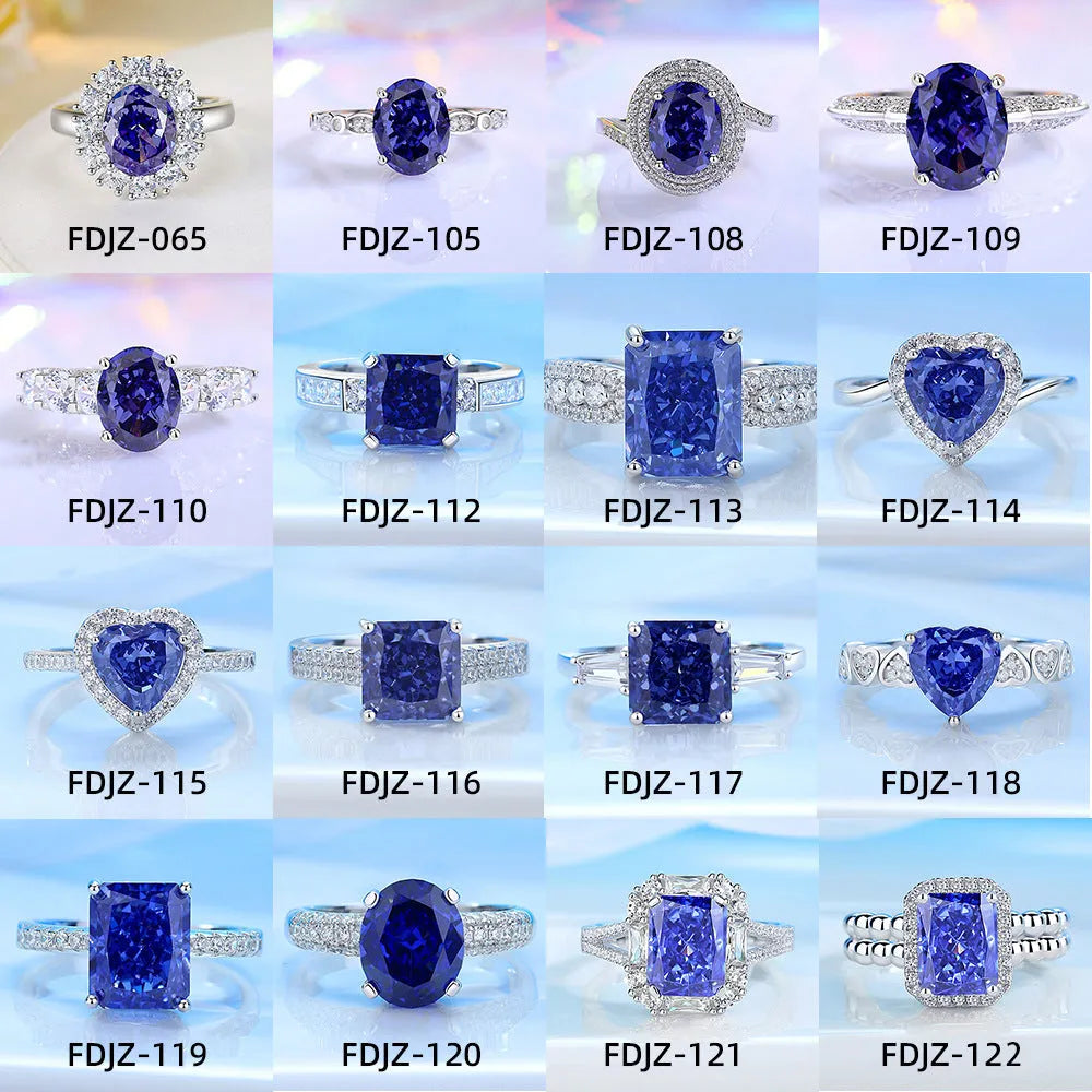 Heart-shaped sterling silver ring with a detailed ice flower cut colour zircon centre stone.
