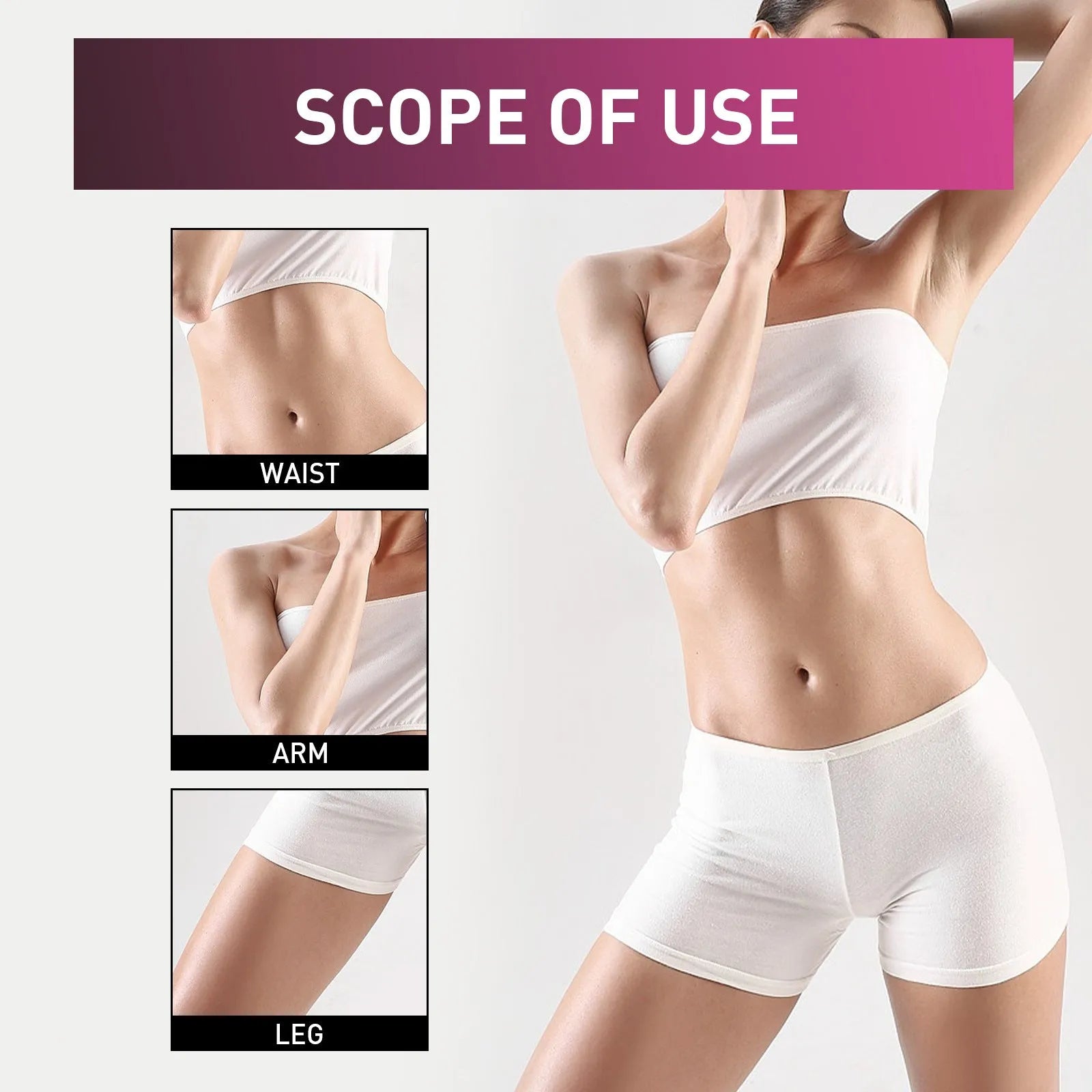 15g pot of ginger body thigh slimming shaping tightening cream with olive oil and hyaluronic acid.
