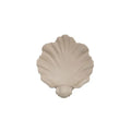 White shell design resin fruit plate ornament for table centrepiece decoration with light luxury styling