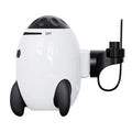 White baby stroller shaking device with Bluetooth and white noise functions for infants