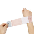 A high elasticity breathable athletic wristguard for wrist support in black, grey, or pink.