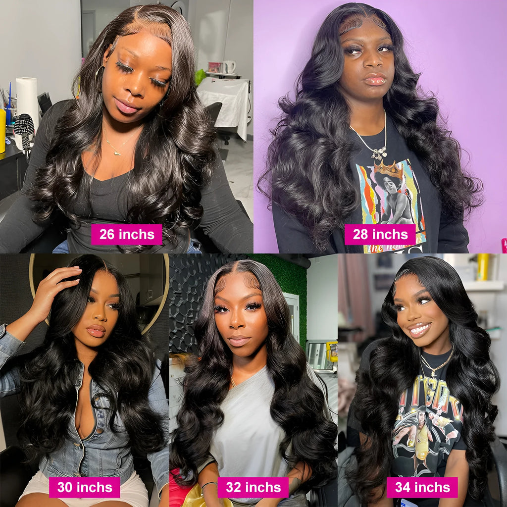 Black long curly synthetic wig with side bangs and a lace front, shown on a mannequin head.