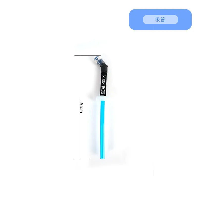 Plastic portable drinking straw for outdoor mountain climbing and biking activities