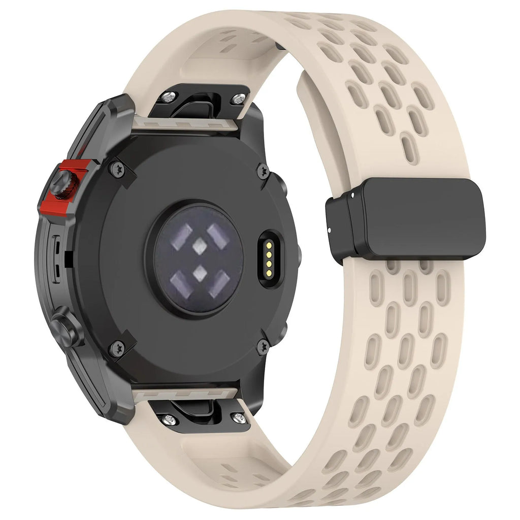 Quick release watch strap for Garmin Fenix watches in multiple colours and sizes.