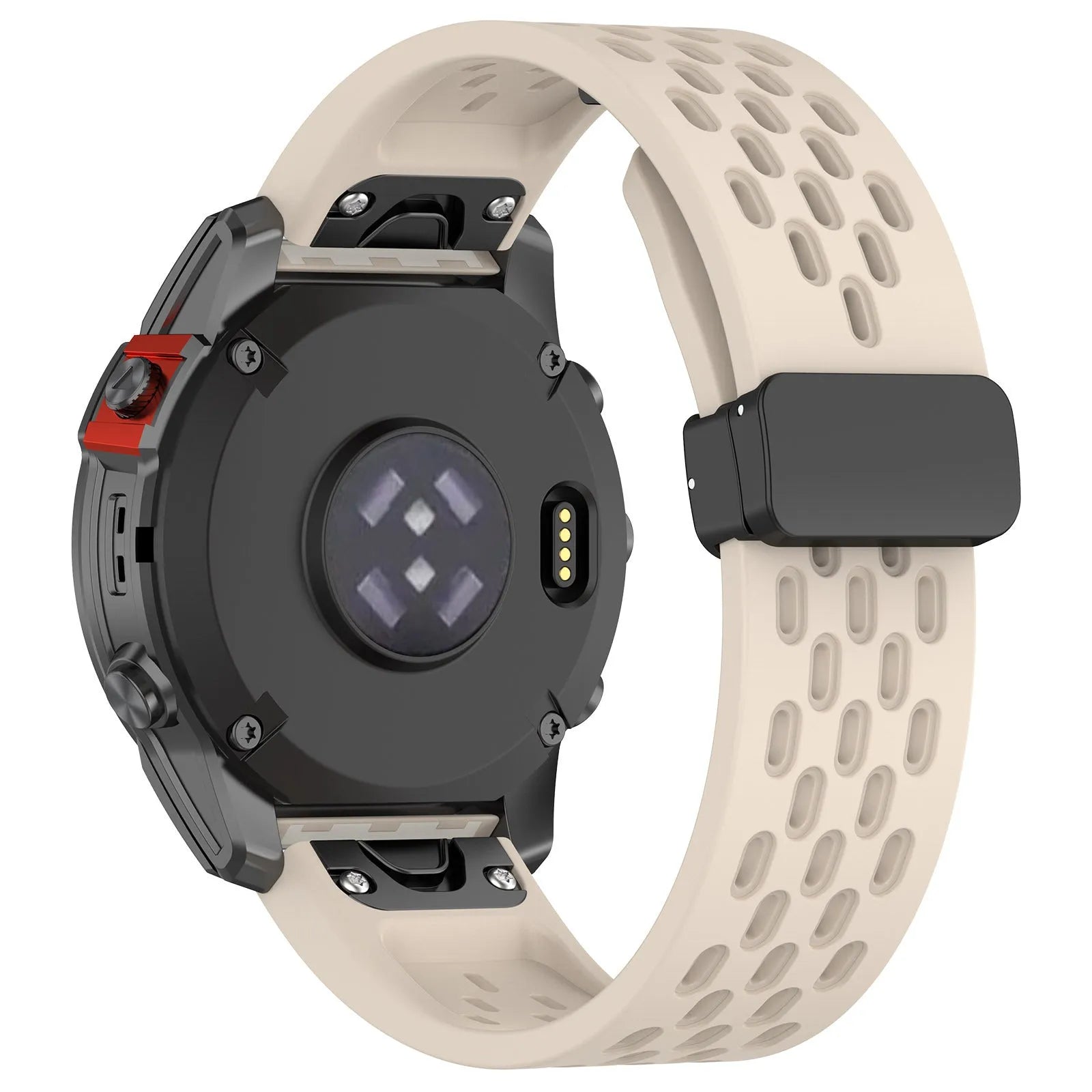 Quick release watch strap for Garmin Fenix watches in multiple colours and sizes.