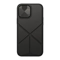 Black and blue TPU Element Stand Case for iPhone 13, 13 Pro, and 13 Pro Max