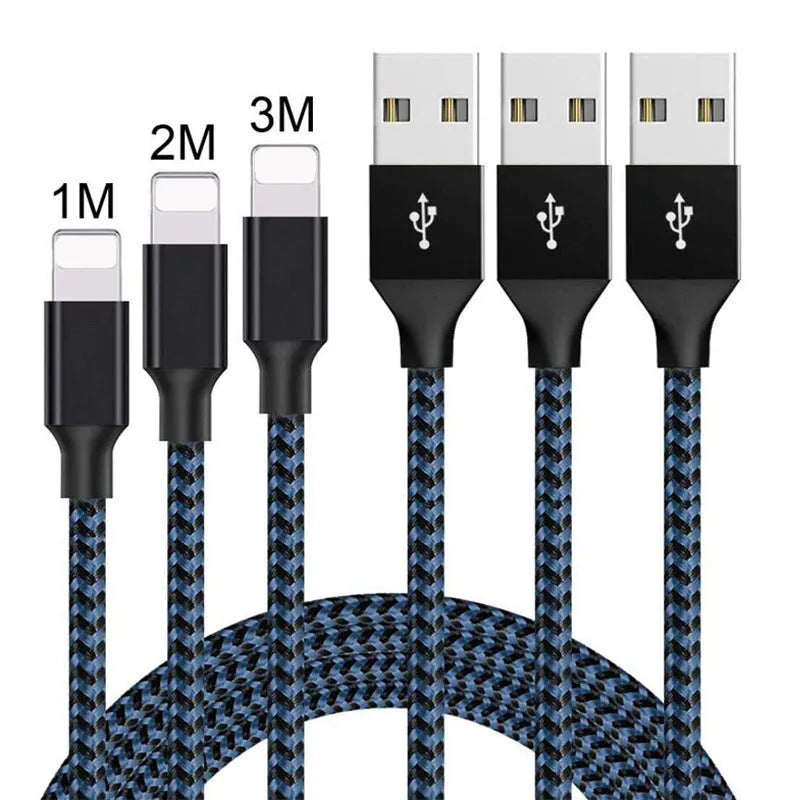 Braided Android fast charging cable in black and white colour with Micro USB connector
