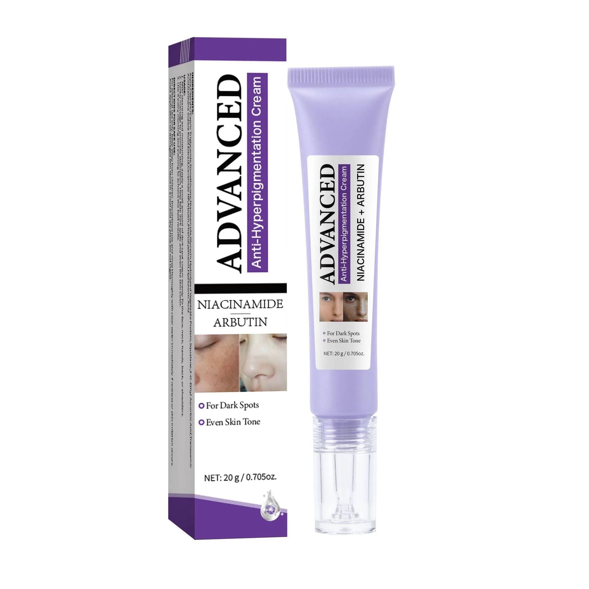 20g jar of anti-pigmentation face cream for women's universal skin type