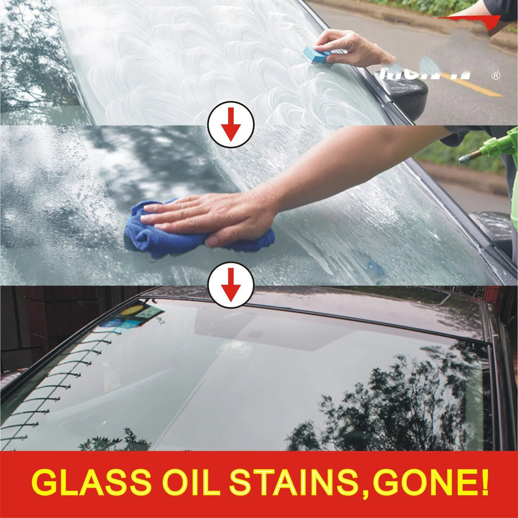 15 ml automotive glass anti-fog spray in English version foil sachet packaging
