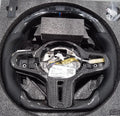 Black carbon fibre BMW steering wheel with LED features for X3 X5 models