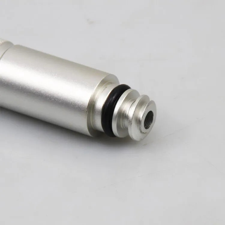 Silver metal VAS6262-9 transmission refueling joint tool on a workshop bench