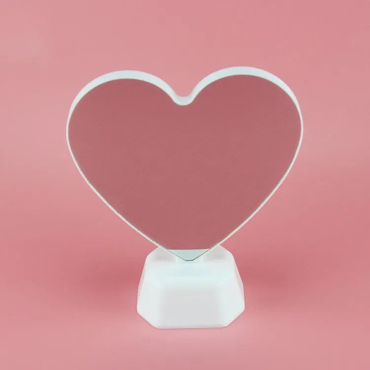 LED double-sided love tunnel light with rose red illumination and plastic construction
