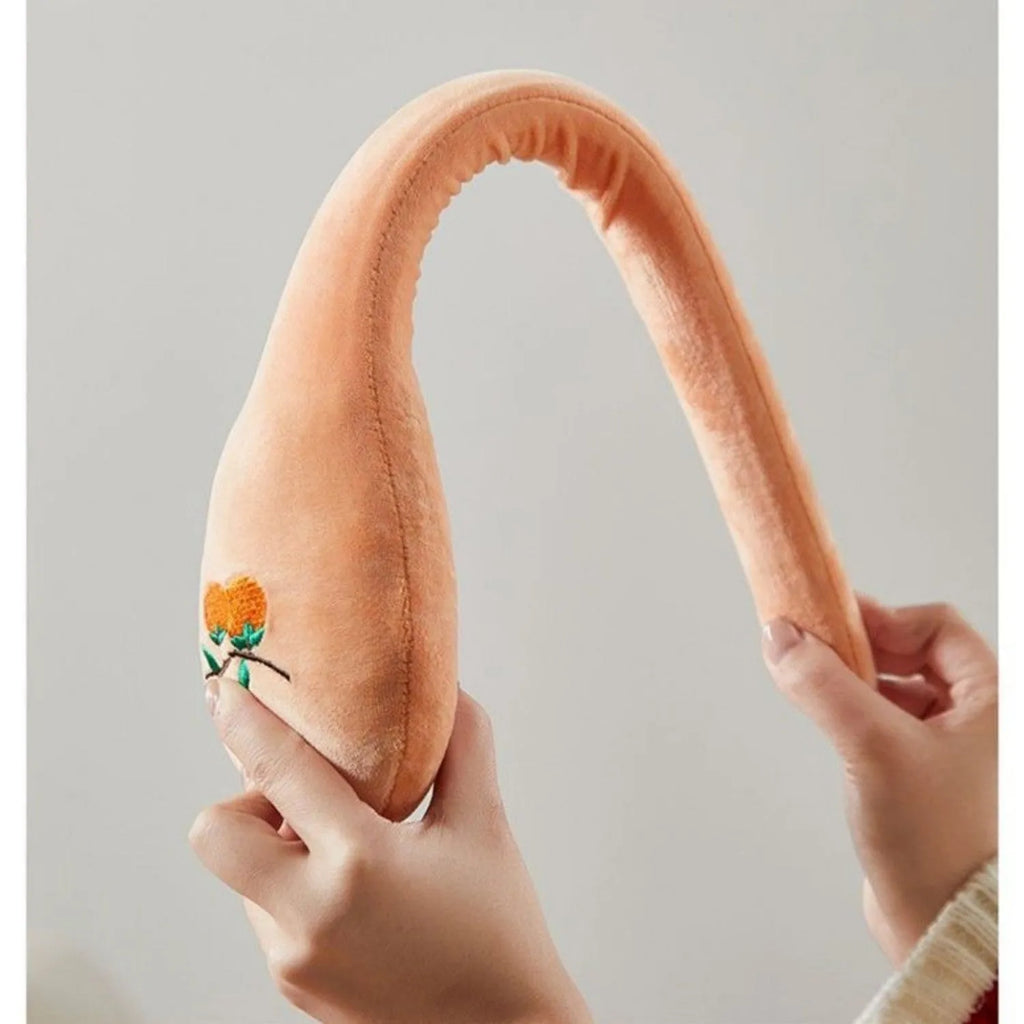 48 cm long manual back percussion massage stick with meridian flap and zipper design