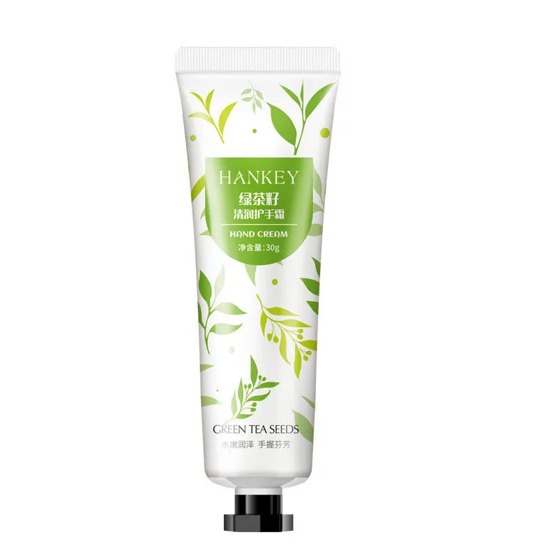 30g tube of fruit-scented hand cream for dry hands with multiple scent options