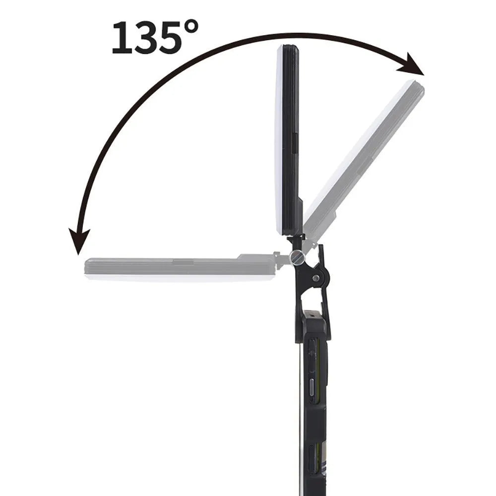 Portable pocket fill light clip attached to mobile phone for live streaming and photography