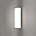 60cm tall stainless steel outdoor wall light with IP65 waterproof rating for courtyard and park illumination